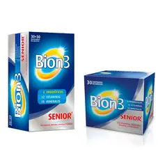 BION - Pack 60 + 30 3 Senior Comprimidos Recubiertos