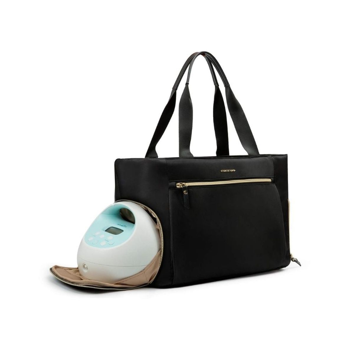 MOMMORE - Mommore Mochila Maternal con Capacidad para Pañales y Mamaderas Negro