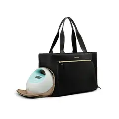 MOMMORE - Pañalera elegante gran capacidad - Negro