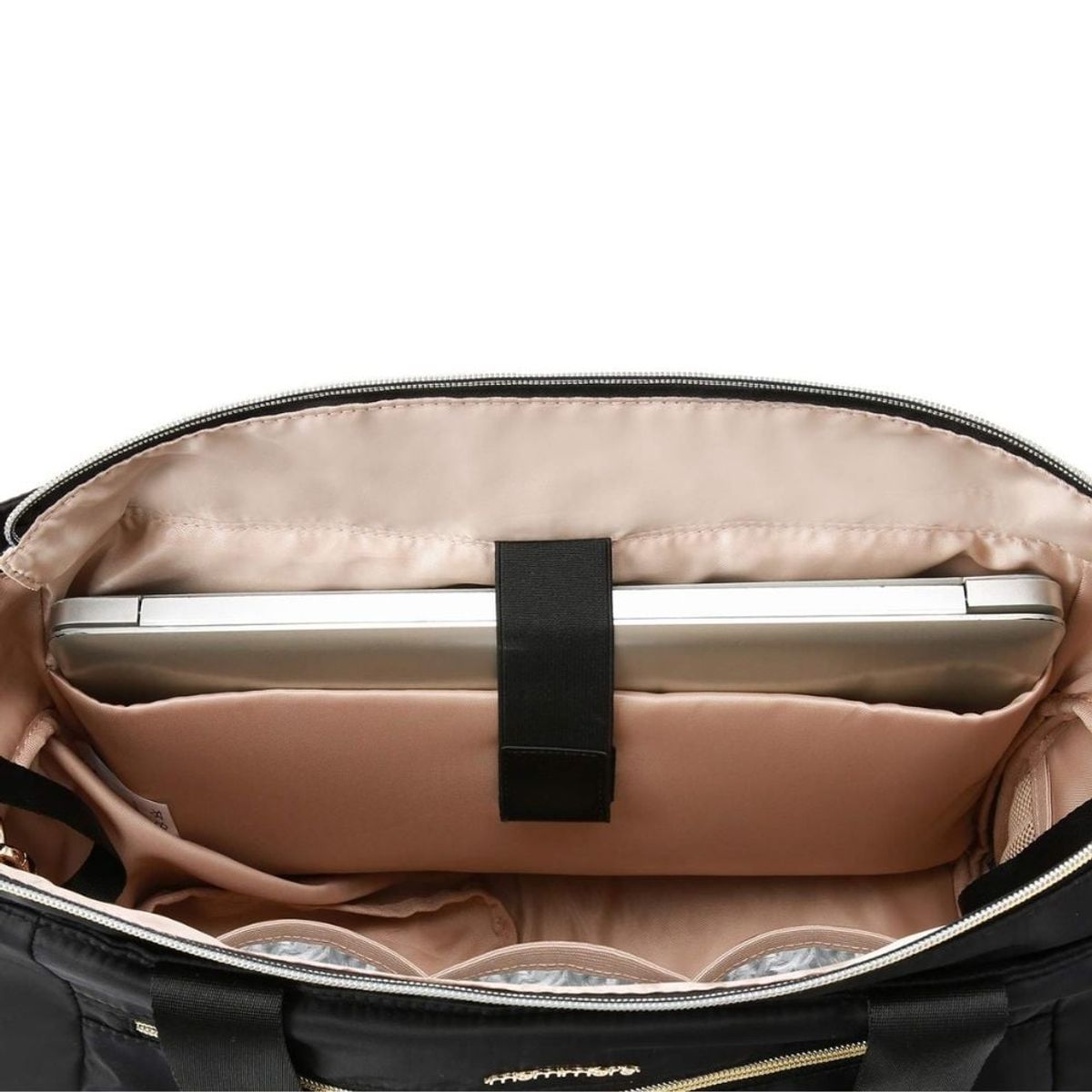 MOMMORE - Mommore Mochila Maternal con Capacidad para Pañales y Mamaderas Negro