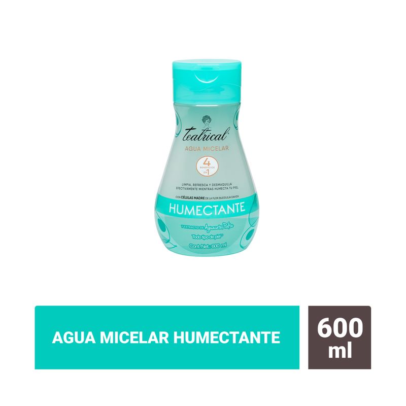 TEATRICAL - Agua Micelar Teatrical Palta - Humectante 600 ML
