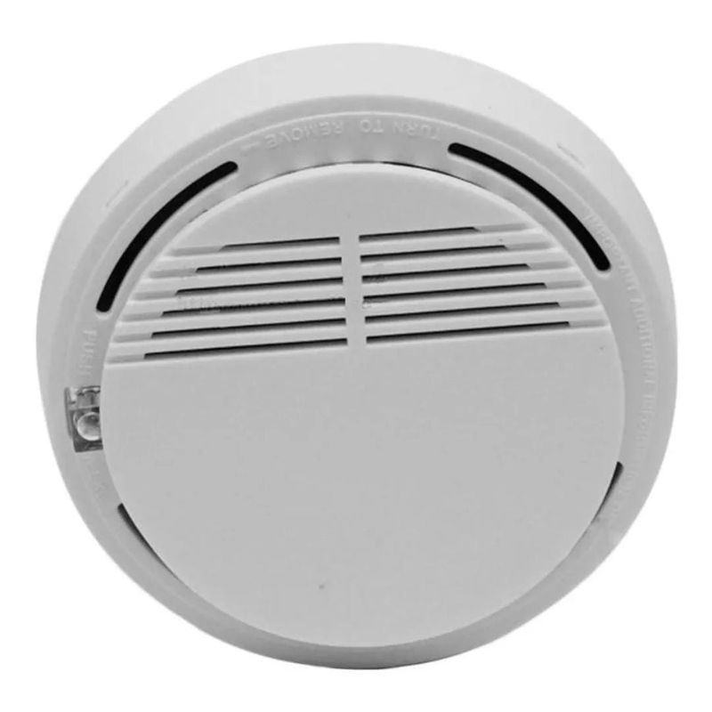 GENERICO - Alarma Sensor Detector De Humo Incendios pilas Premium