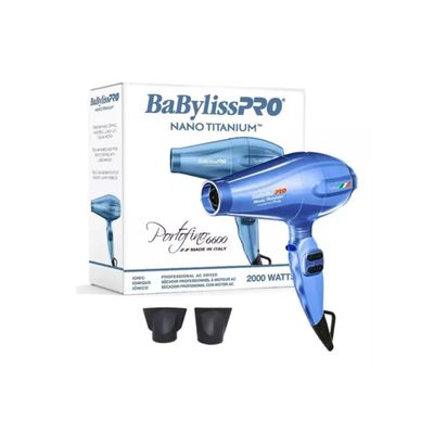 Imagen 2 del producto Secador de pelo BaBylissPRO Nano Titanium Portofino 6600 Azul