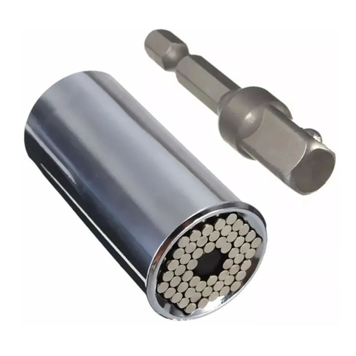 GENERICO - Dado Universal De 7 - 19 Mm + Adaptador Para Taladro Toolmak