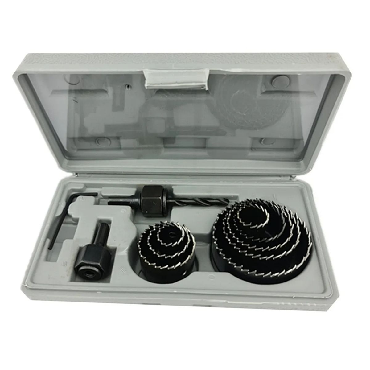 GENERICO - Juego De Hoja De Sierra Copa Para Madera 11 Piezas Crownman