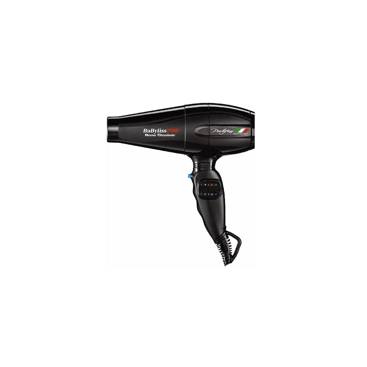 BABYLISS PRO - Secador de pelo BaBylissPRO Nano Titanium Portofino 6600 Negro