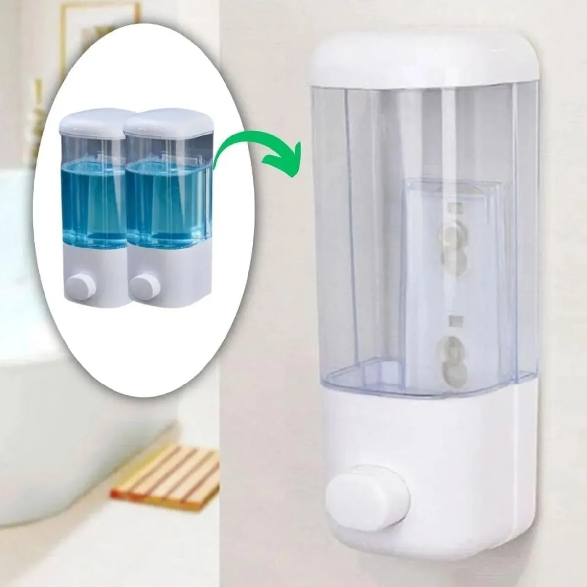 GENERICO - Dispensador De Jabón O Alcohol Gel Automático Premium