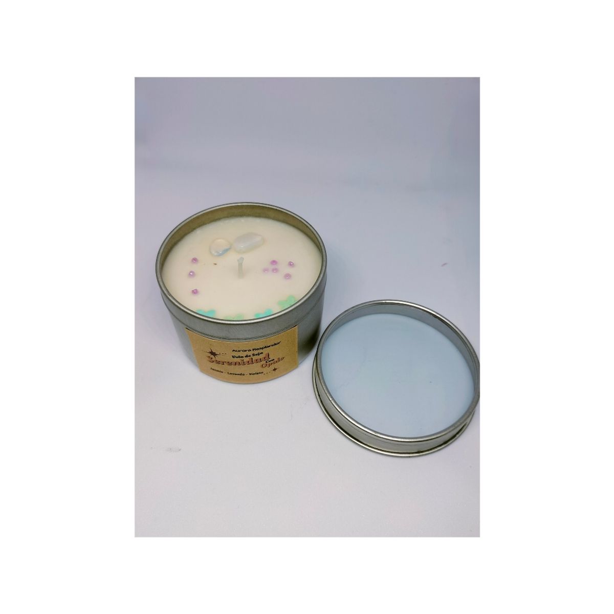 GENERICO - Velas aromáticas de soja decorativas Serenidad