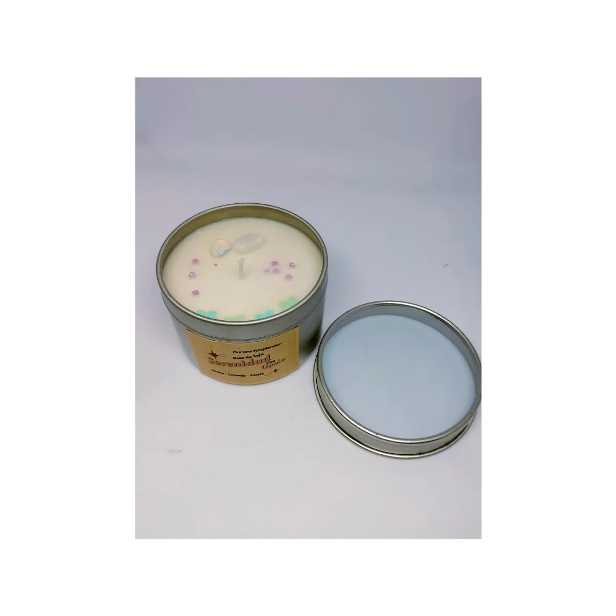 GENERICO - Velas aromáticas de soja decorativas Serenidad