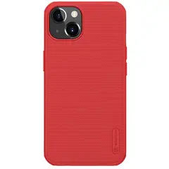 NILLKIN - Carcasa iPhone 13 Super Frosted Shield Pro/Rojo