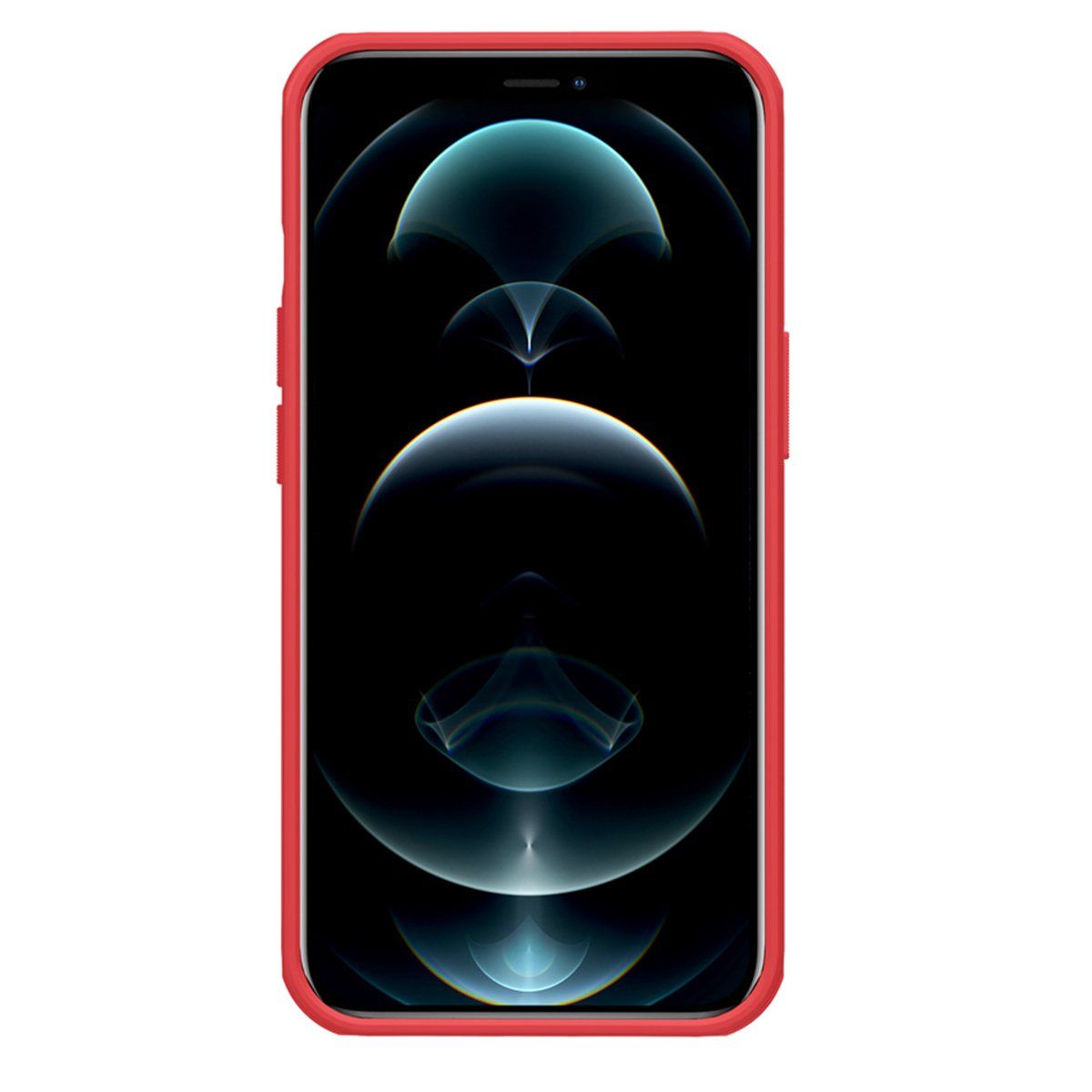 NILLKIN - Carcasa iPhone 13 Nillkin Super Frosted Shield Pro/Rojo
