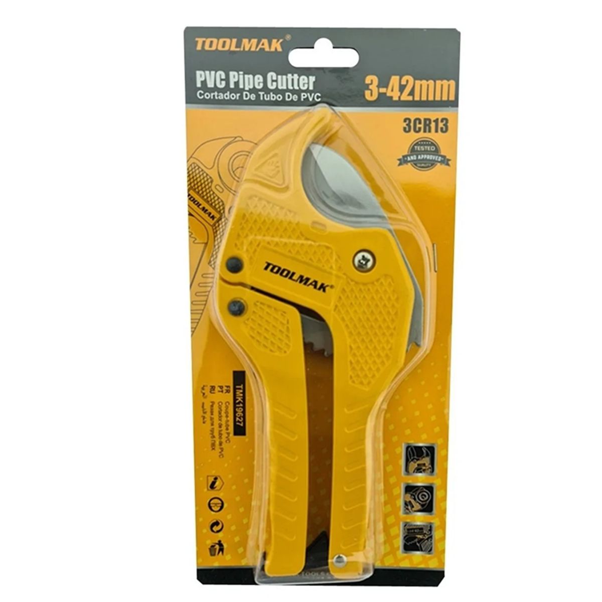 GENERICO - Tijera Cortador De Tubo Pvc Y Plastico Toolmak