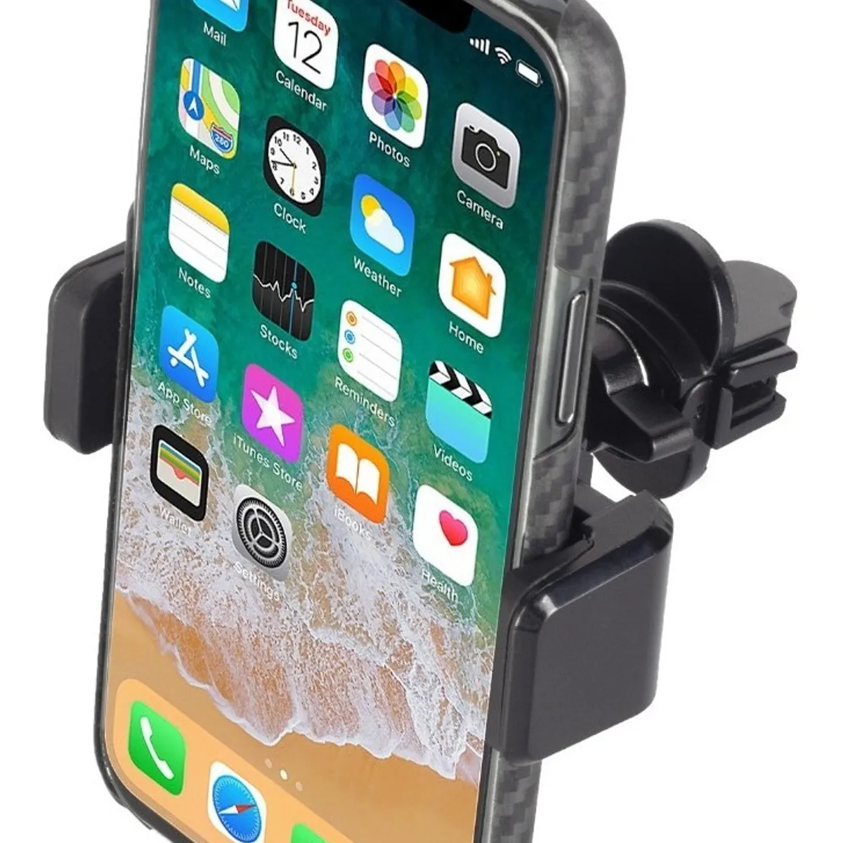 SPARCO - Porta Celular Auto Mini Pinza Aire Acondincionado Sparco SPE190