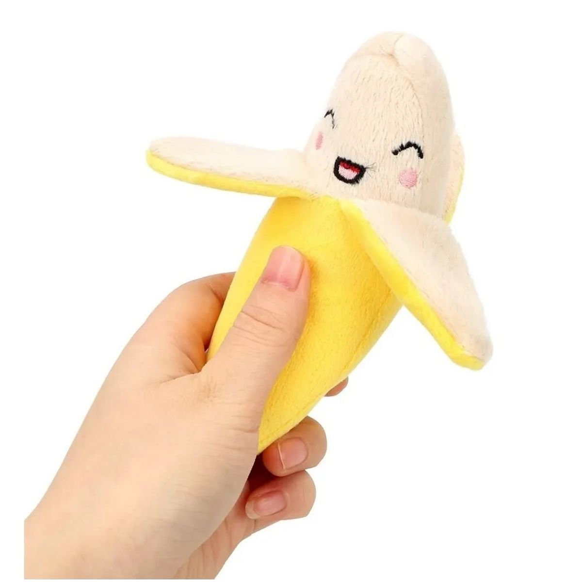 GENERICO - Peluche Para Mascota De Forma De Plátano Con Sonido Interior