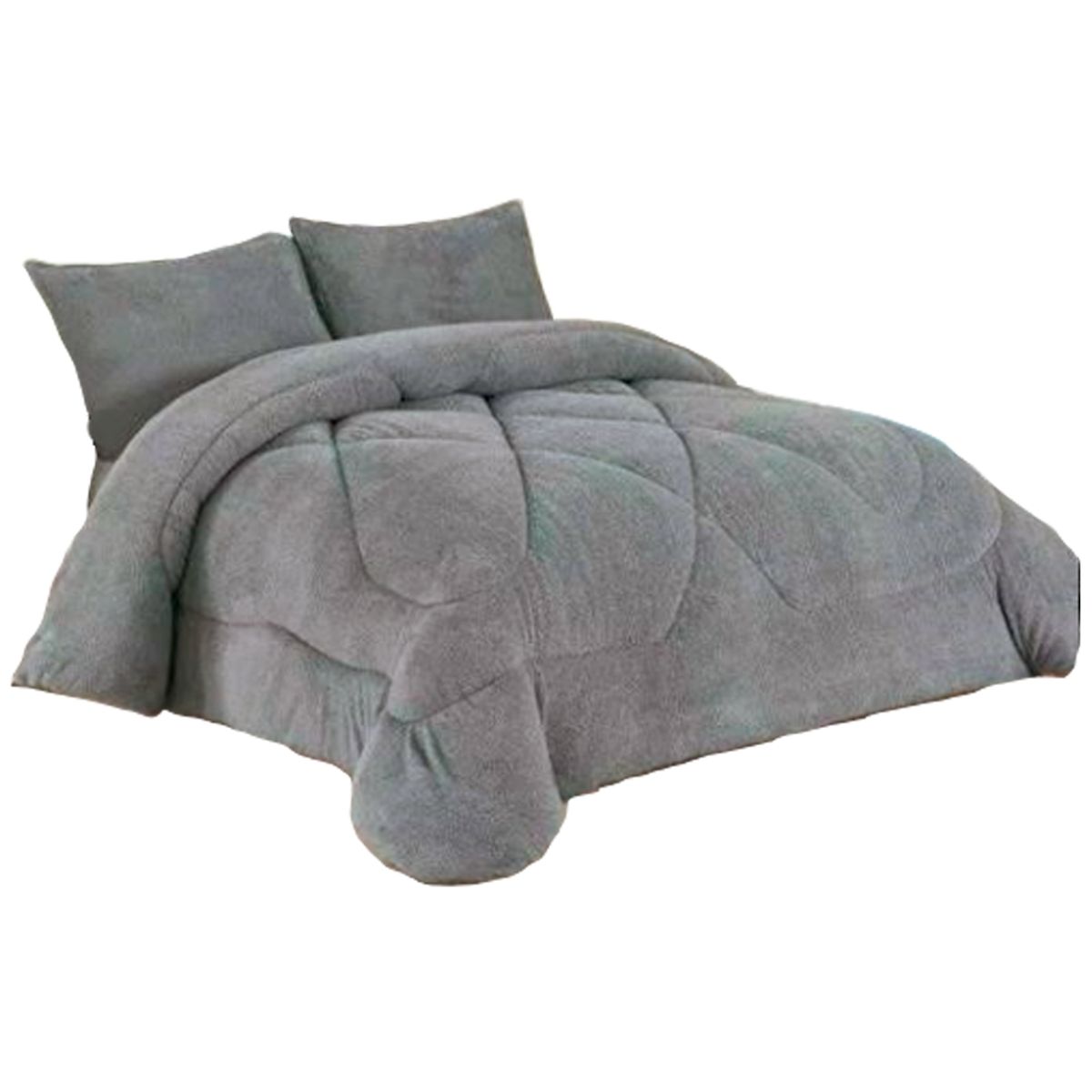 GENERICO - Cobertor para Invierno 2 plazas  de Plush y Chiporro