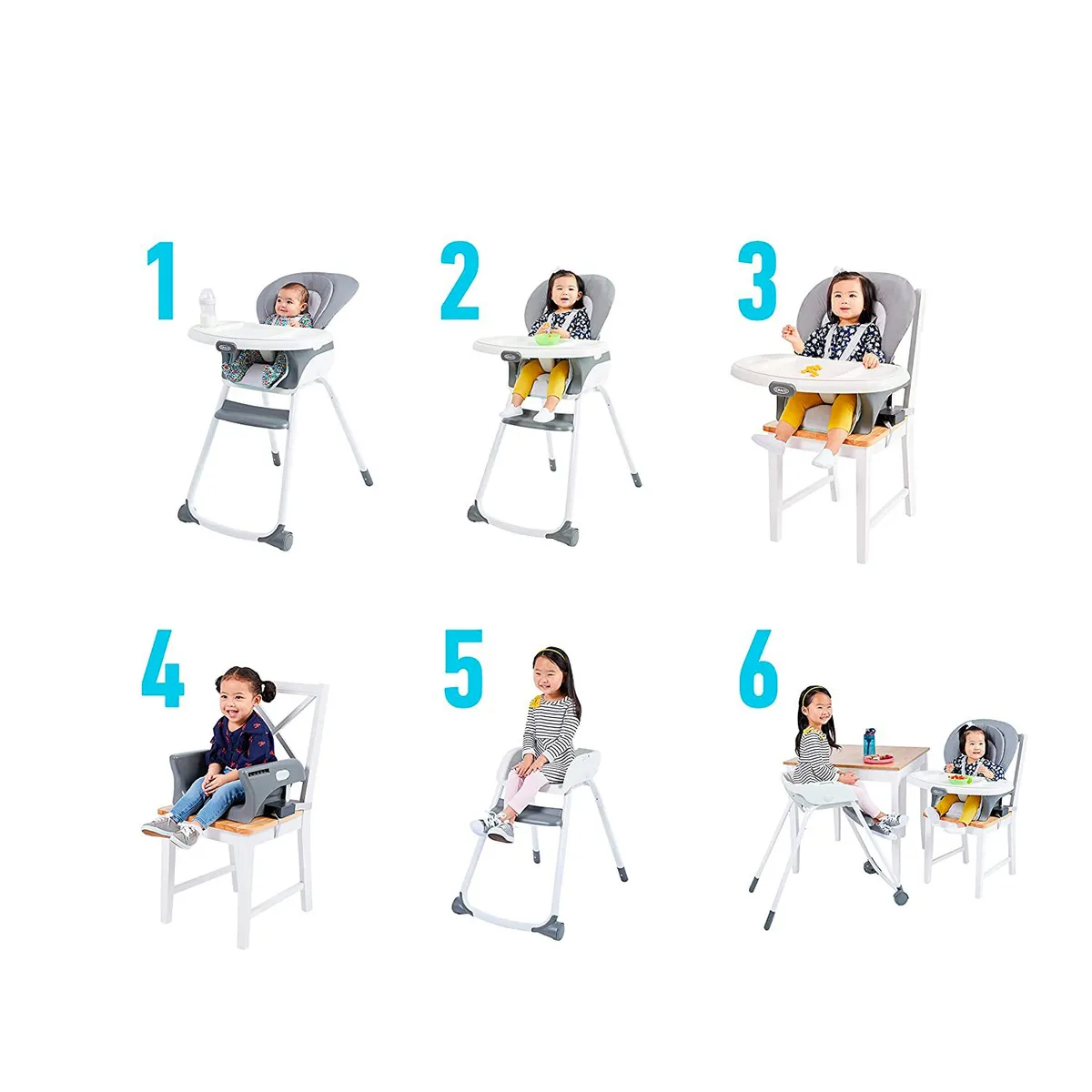 GRACO - Silla de Comer Made2Grow Monty Graco