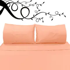 VICTORIANAS - Juego De Sábanas 2 Plazas Diversión Clasico Damasco 200 Hilos