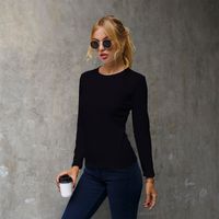 Polera manga larga mujer