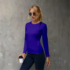 SHANDIAN - Polera manga larga mujer