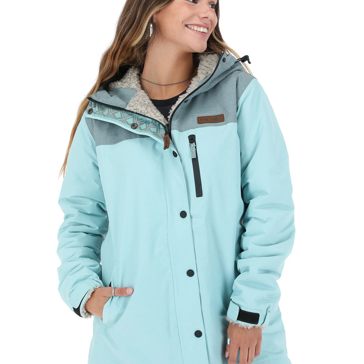 BUFFALO CHILE - Parka Impermeable Reversible Camaleon Mujer Buffalo