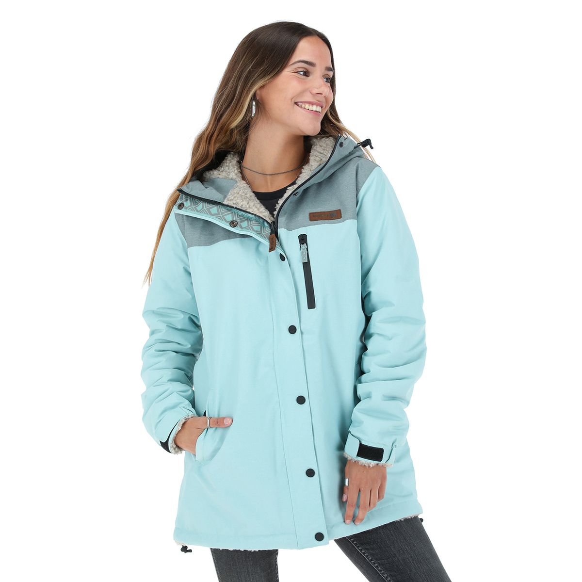 BUFFALO CHILE - Parka Impermeable Reversible Camaleon Mujer Buffalo