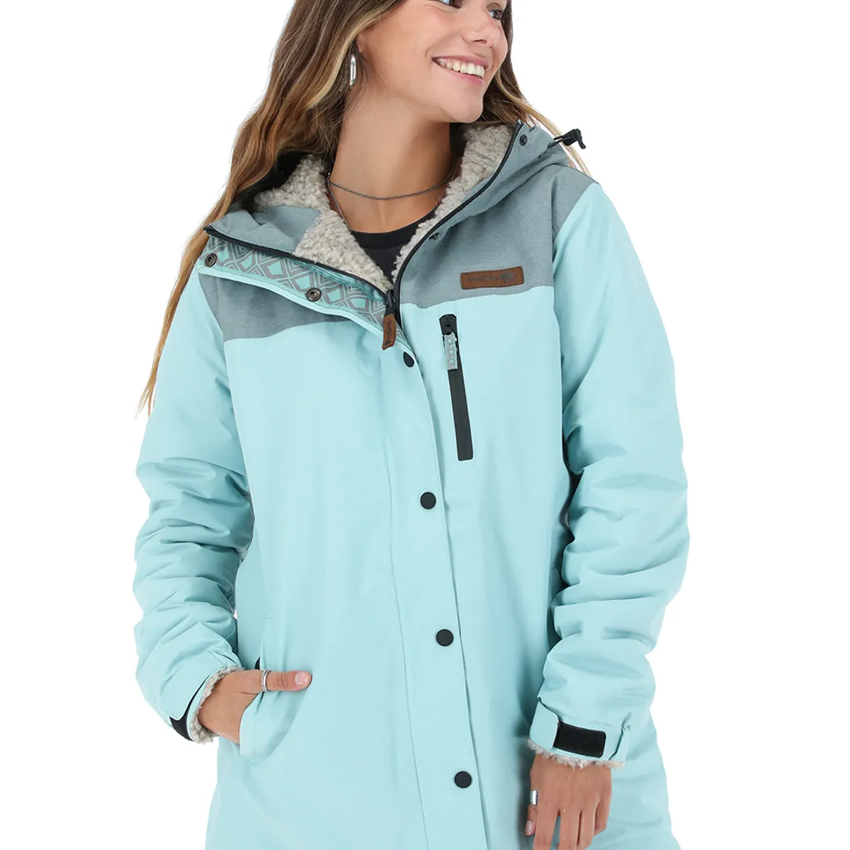 BUFFALO CHILE - Parka Impermeable Reversible Camaleon Mujer Buffalo