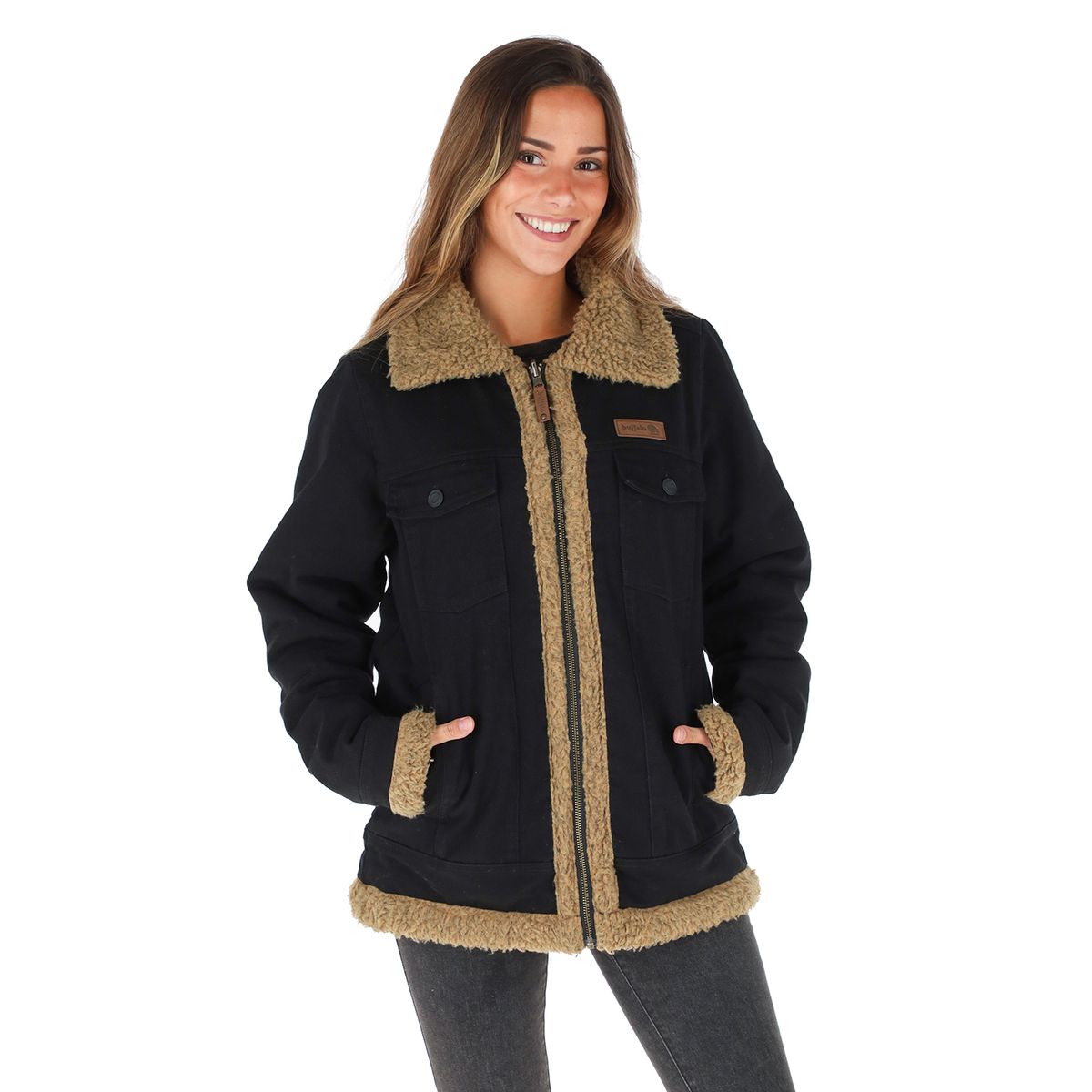 BUFFALO CHILE - Chaqueta Reversible Turpis Mujer Buffalo