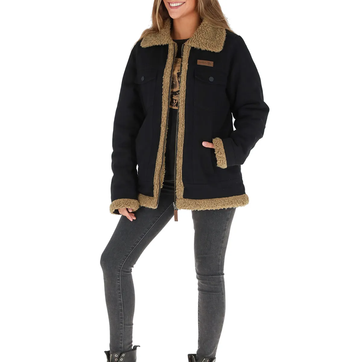 BUFFALO CHILE - Chaqueta Reversible Turpis Mujer Buffalo