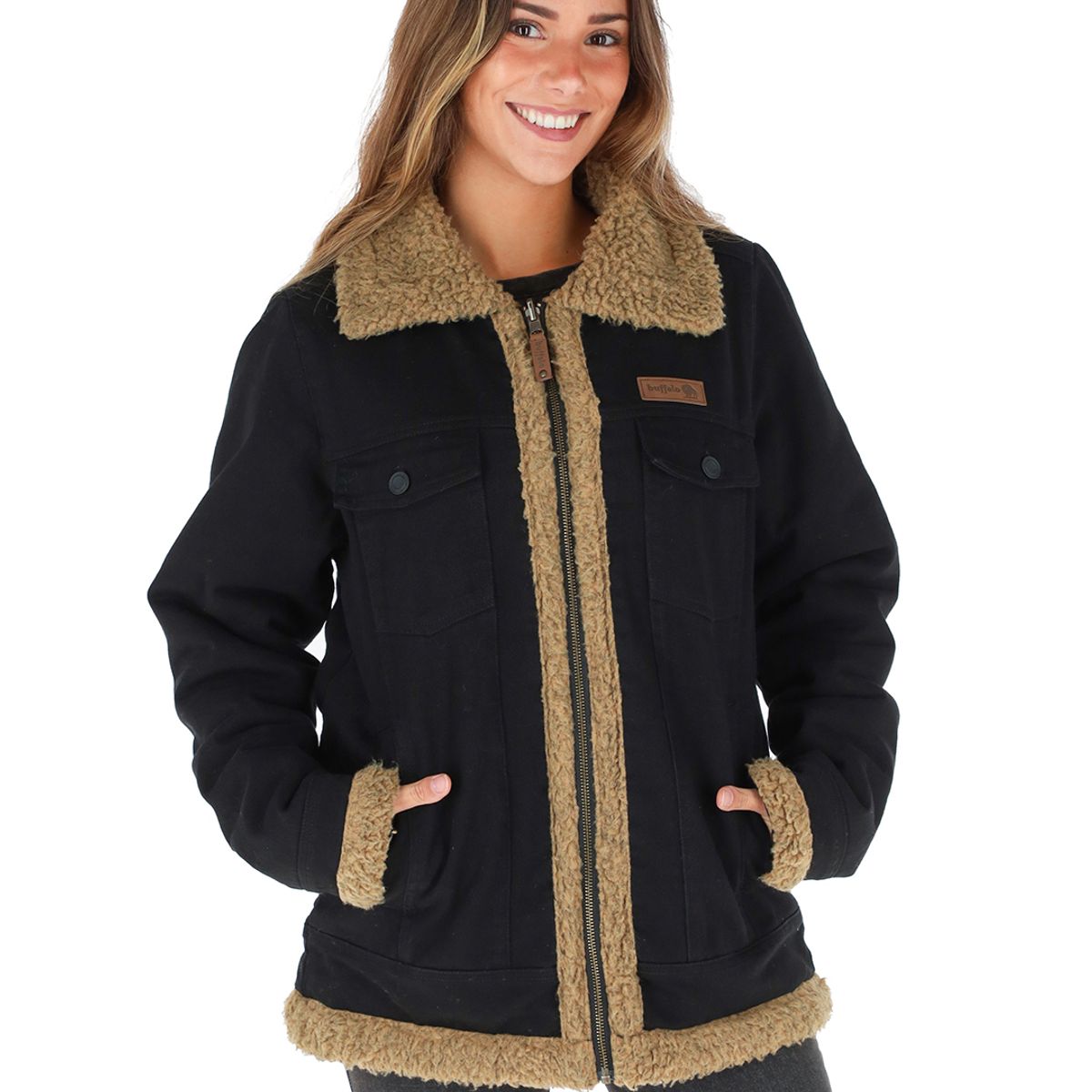 BUFFALO CHILE - Chaqueta Reversible Turpis Mujer Buffalo