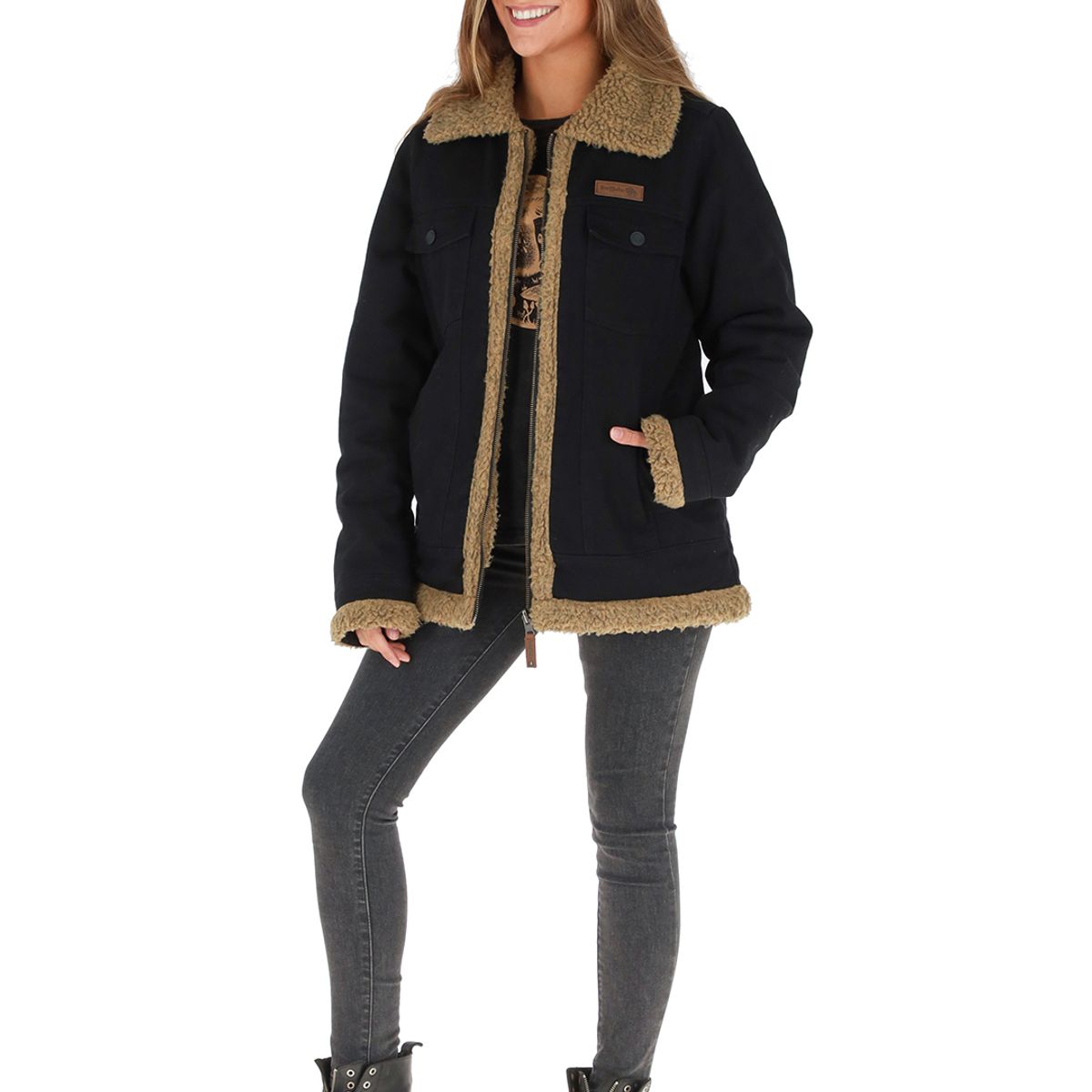 BUFFALO CHILE - Chaqueta Reversible Turpis Mujer Buffalo