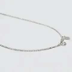 ROSETT - Cadena eslabones rectangulares 50 cm Plata ley 925