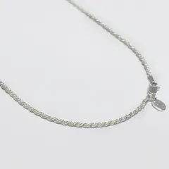 ROSETT - Cadena tourbillón 60 cm Plata ley 925