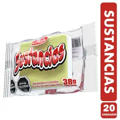 GENERICO - Sustancias - Caramelo Blando Aireado (Bolsa Con 20 Unidades)