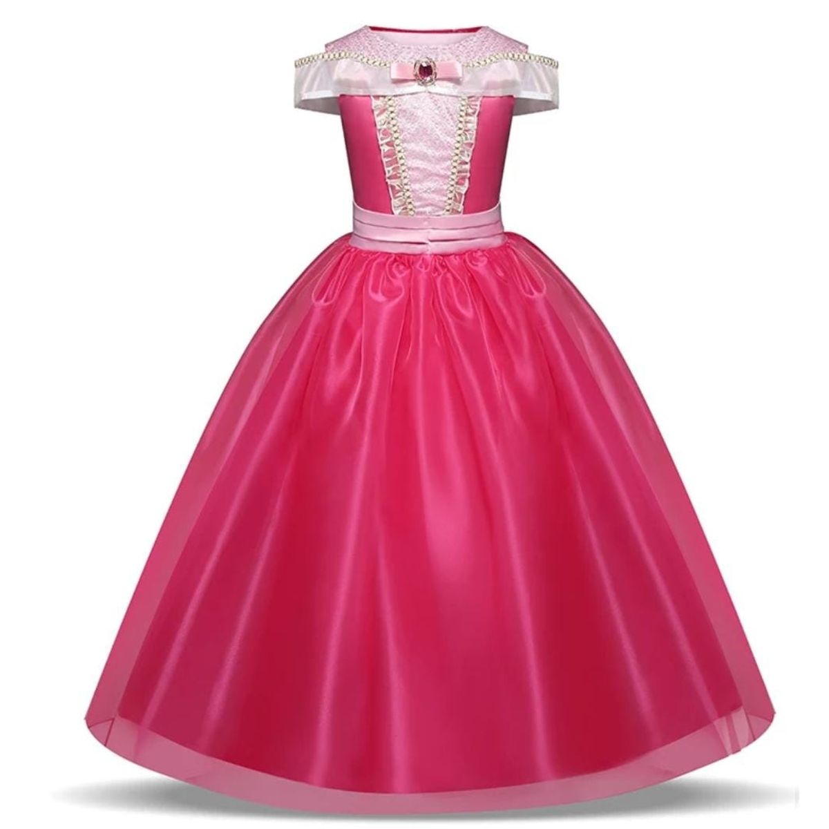 GENERICO - Vestido Disfraz Princesa Rosado