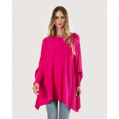 GUINDA - Poncho liso Mostafa
