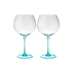 GLASSO - SET 2 COPAS APERITIVO - AZUL
