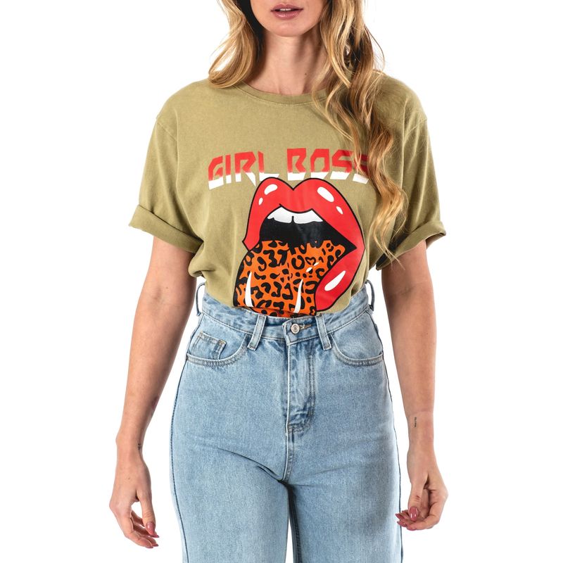 GUINDA - Polera girl boss GUINDA  Anais