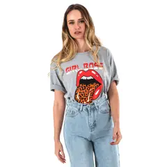 GUINDA - Polera girl boss Anais
