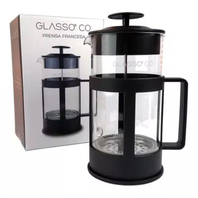 Glasso Prensa Francesa 1 Litro Filtro De Vidrio