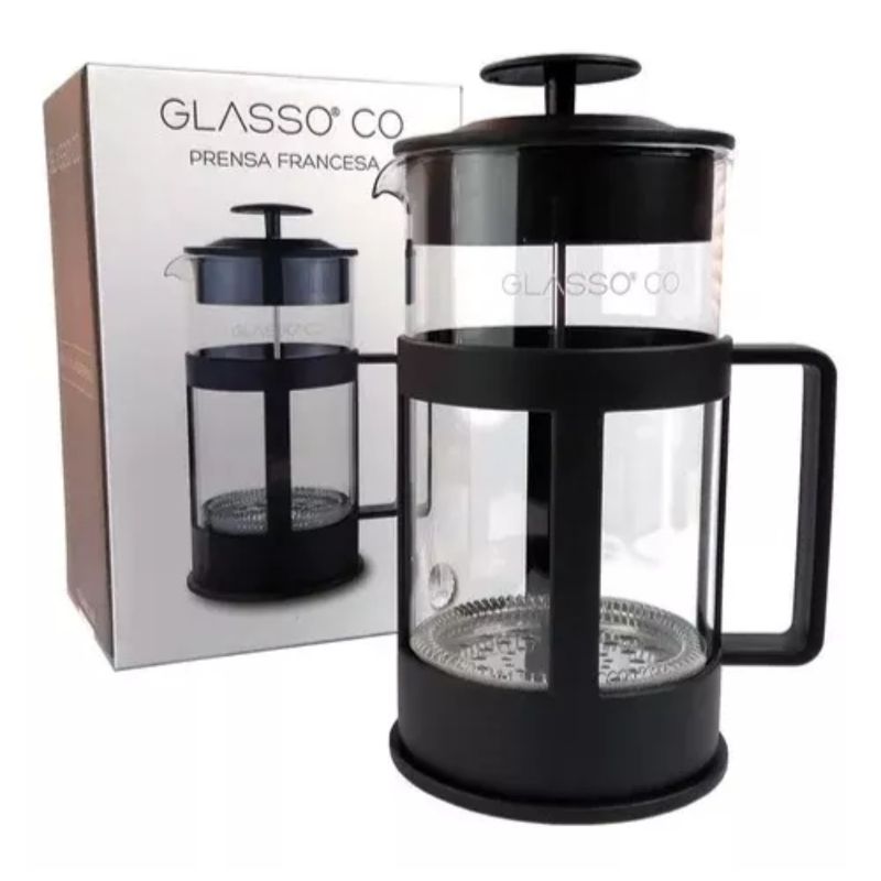 GLASSO - PRENSA FRANCESA 1 LITRO FILTRO DE VIDRIO GLASSO