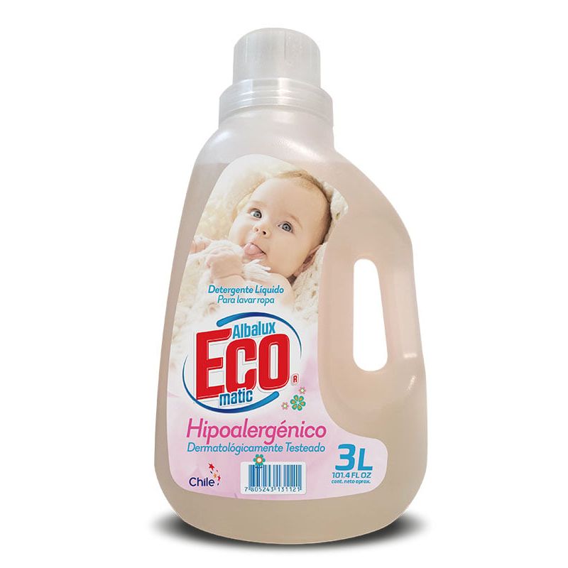 ALBALUX - PACK X 8 DETERGENTE ECO HIPOALERGENICO