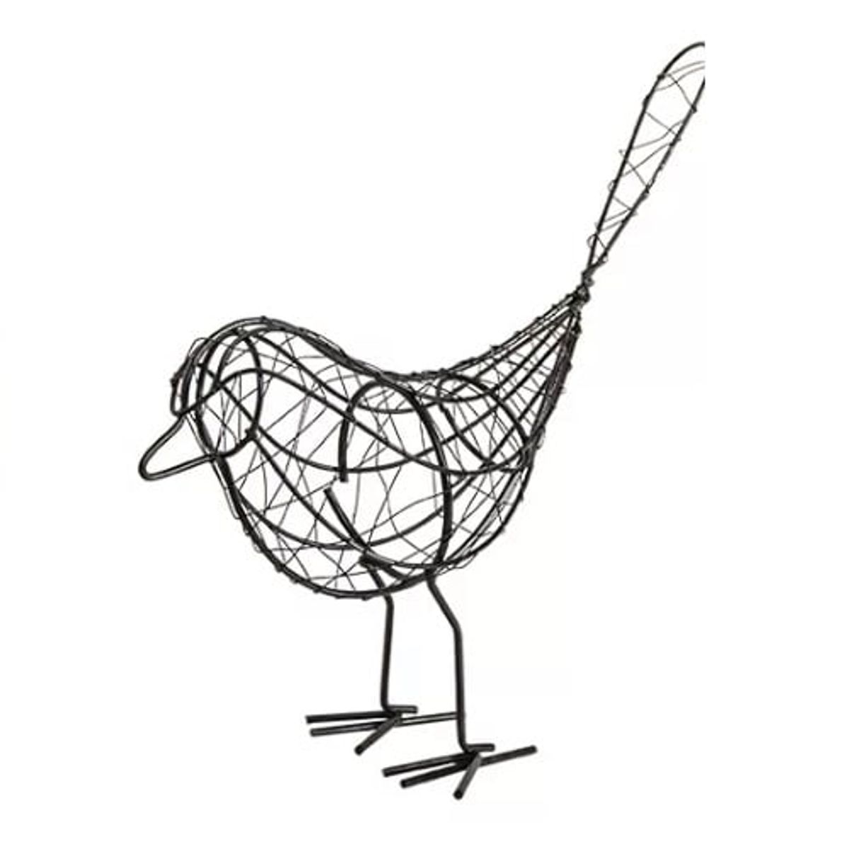 MERCADO CBF - Figura De Pájaro De Hierro Para Decoración Adorno Hogar