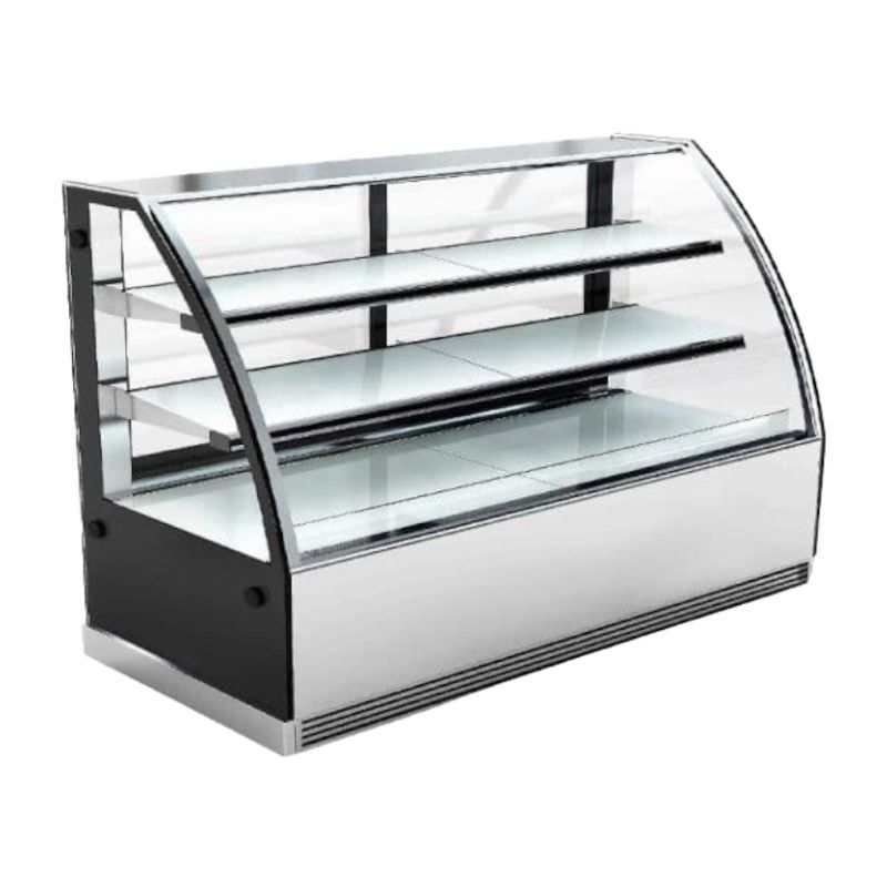 BOZZO - Vitrina HK Curva 1.50 mts BOZZO