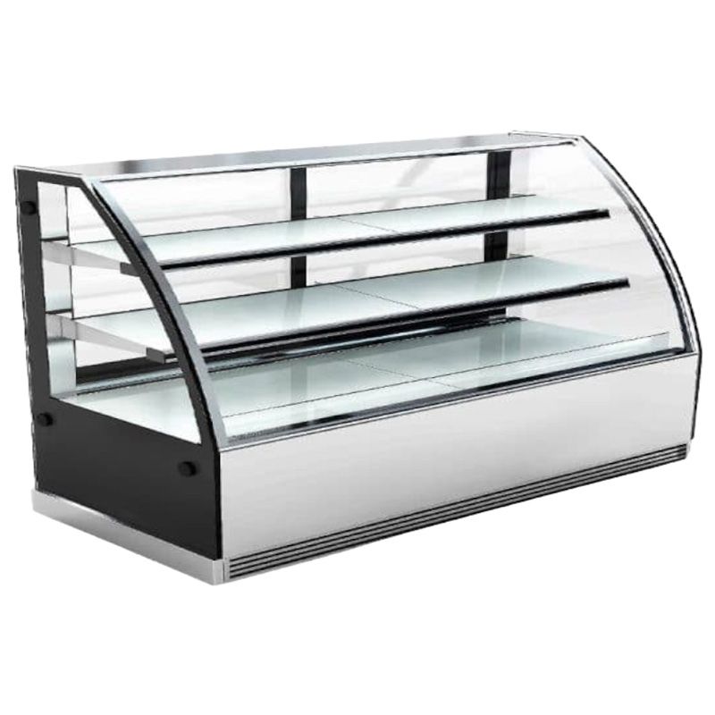 BOZZO - Vitrina HK Curva 2.00 mts BOZZO