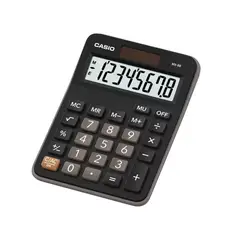 CASIO - Calculadora mini-escritorio MX-8B Color negro