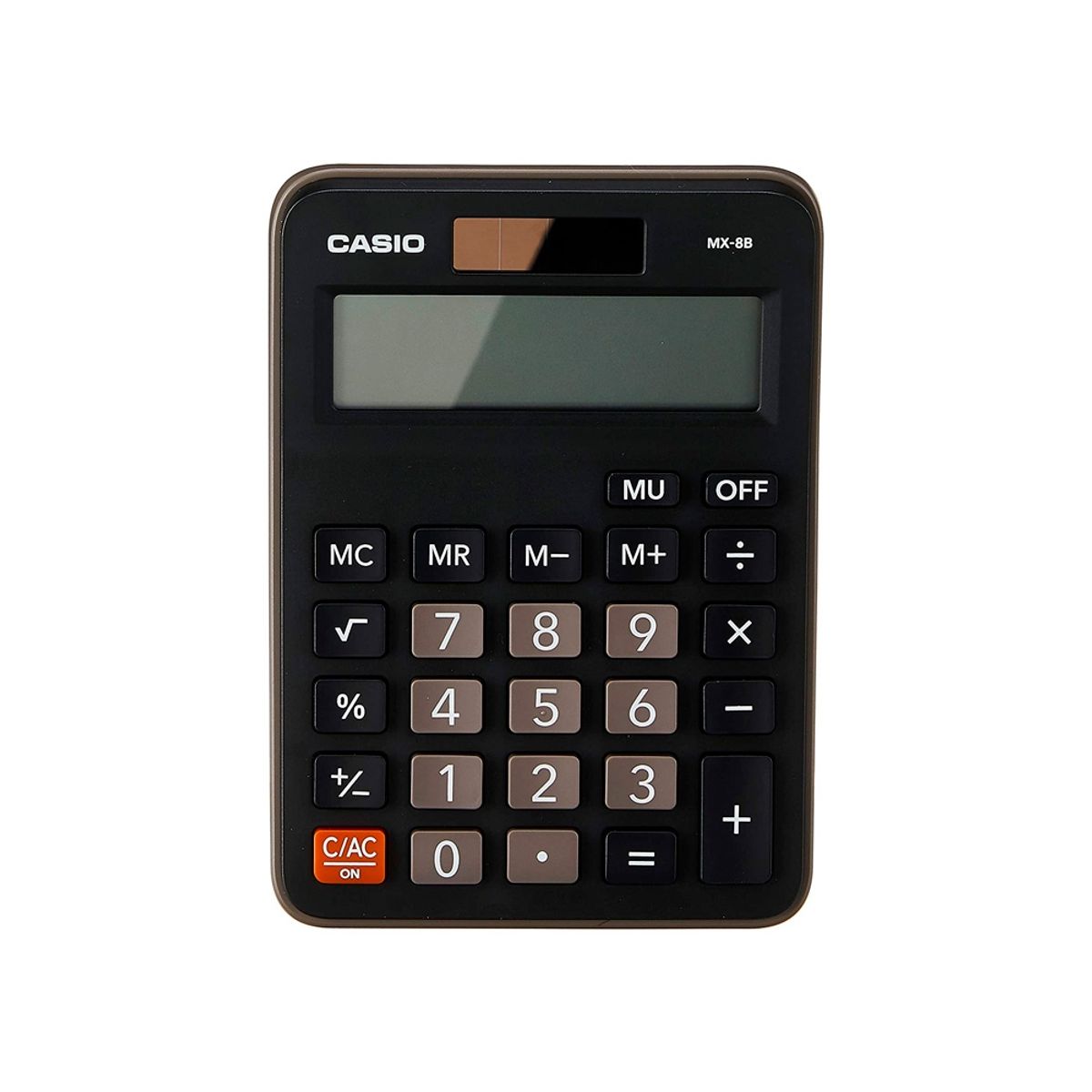 CASIO - Calculadora mini-escritorio MX-8B Color negro