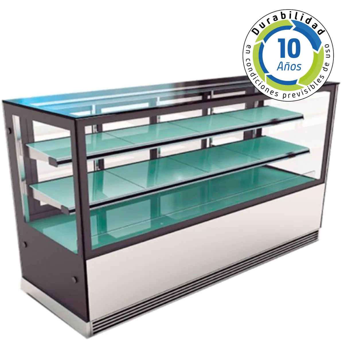 BOZZO - Vitrina HK Recta 2.00 mts BOZZO