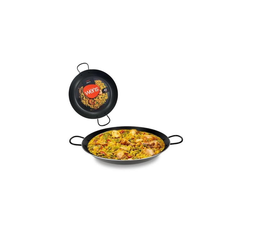 Paellera De Teflon Antiadherente 42cm Firenze Wens.