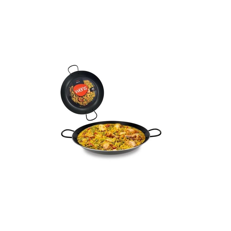 WENS - Paellera De Teflon Antiadherente 42cm Firenze Wens
