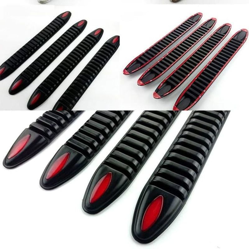GENERICO - X4 topes antigolpes de goma para Bumper parachoques autos